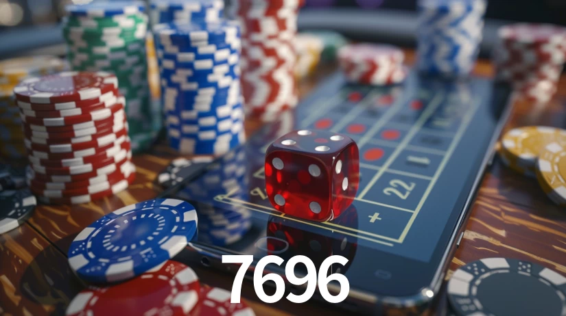 7696